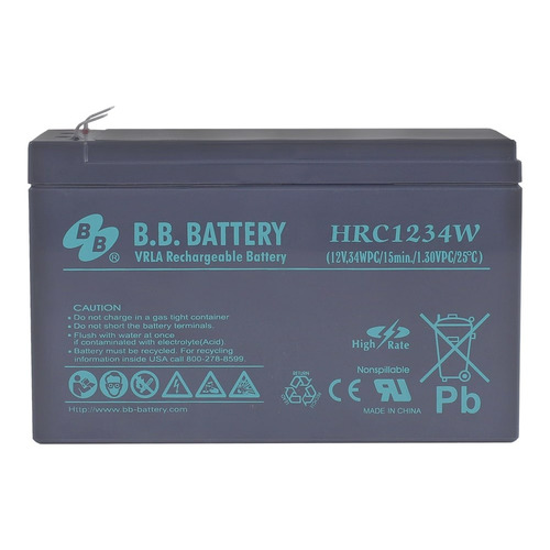 Аккумулятор B.B. Battery HRC 1234 W