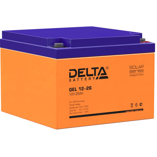 Аккумулятор Delta GEL 12-26