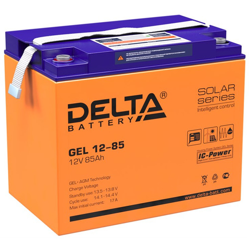 Аккумулятор Delta GEL 12-85