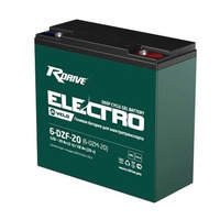 Аккумулятор RDrive ELECTRO VELO 6-DZF-20 (6-DZM-20)