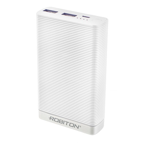 Универсальный внешний аккумулятор ROBITON POWER BANK Li7.8-W 7800 мАч белый BL1 15288