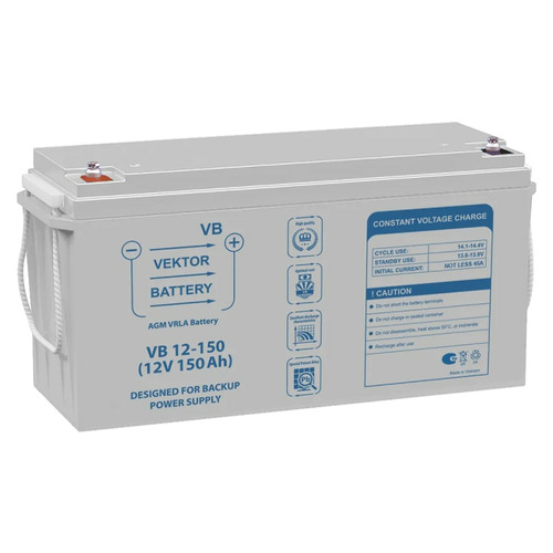 Аккумулятор Vektor Battery VB 12-150