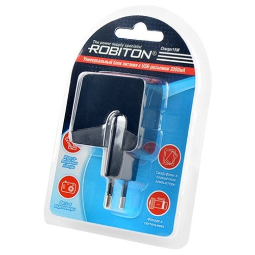 Блок питания ROBITON Charger15W 15167