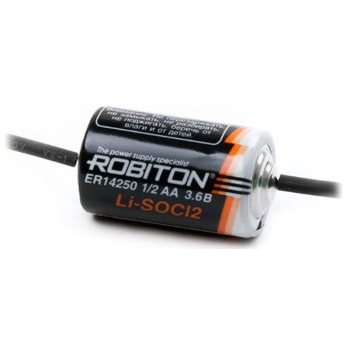 Элемент питания ROBITON ER14250-AX 1/2AAс аксиальными выводами PH1 11619