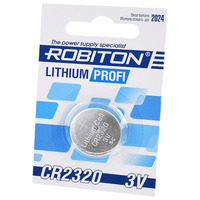 Элемент питания ROBITON PROFI R-CR2320-BL1 CR2320 BL1 14628