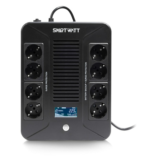 ИБП SmartWatt UPS SAFE PRO LCD 1000