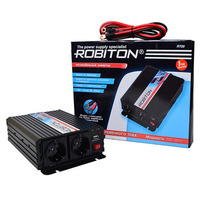 Инвертор 12V-220V ROBITON R700 700W две евро розетки 12173