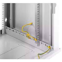 Шкаф телекоммуникационный настенный ЦМО разборный ЭКОНОМ 9U (600 × 520) дверь стекло ШРН-Э-9.500
