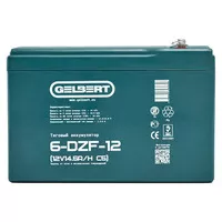 Аккумулятор Gelbert 6-DZF-12 (12V14.5A/H C5)