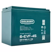Аккумулятор Gelbert 6-EVF-45 (12V47.5A/H C5)