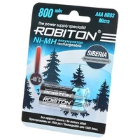 Аккумулятор ROBITON SIBERIA 800MHAAA-2 низкотемпературные BL2 14874 Аккумулятор ROBITON SIBERIA 800MHAAA-2 низкотемпературные BL2 14874