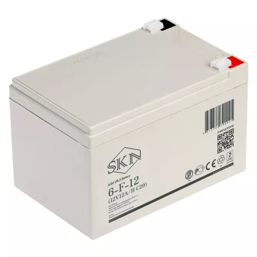 Аккумулятор SKN 6-F-12 (12V12A/H C20)