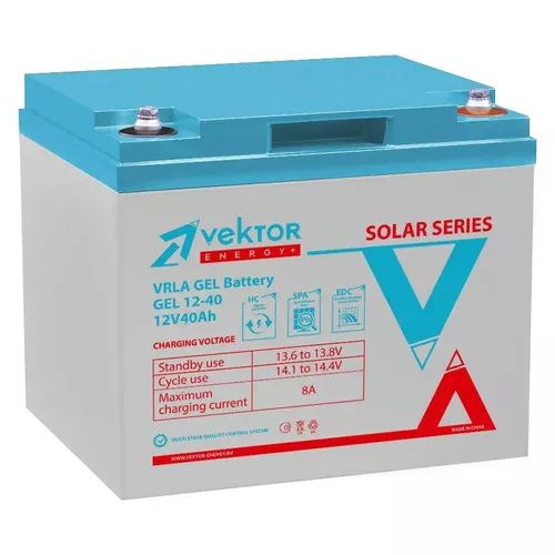 Аккумулятор Vektor Energy GEL 12-40