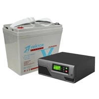 Комплект ИБП Ecovolt SMART 312 + Аккумулятор Vektor GPL 12-55 для котла Комплект ИБП Ecovolt SMART 312 + Аккумулятор Vektor GPL 12-55 для котла