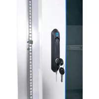 Шкаф телекоммуникационный напольный ЭКОНОМ 30U (600 × 600) дверь стекло, дверь металл
